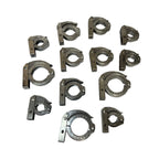 MKS HPS ISO-KF Vacuum Flange Toggle Clamps Mixed Size Lot x13 NW Industrial