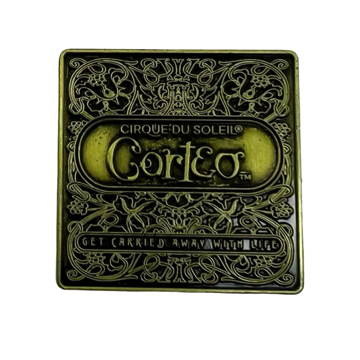 Cirque du Soleil Corteo Pin Badge Get Carried Away With Life Souvenir Promo Pin