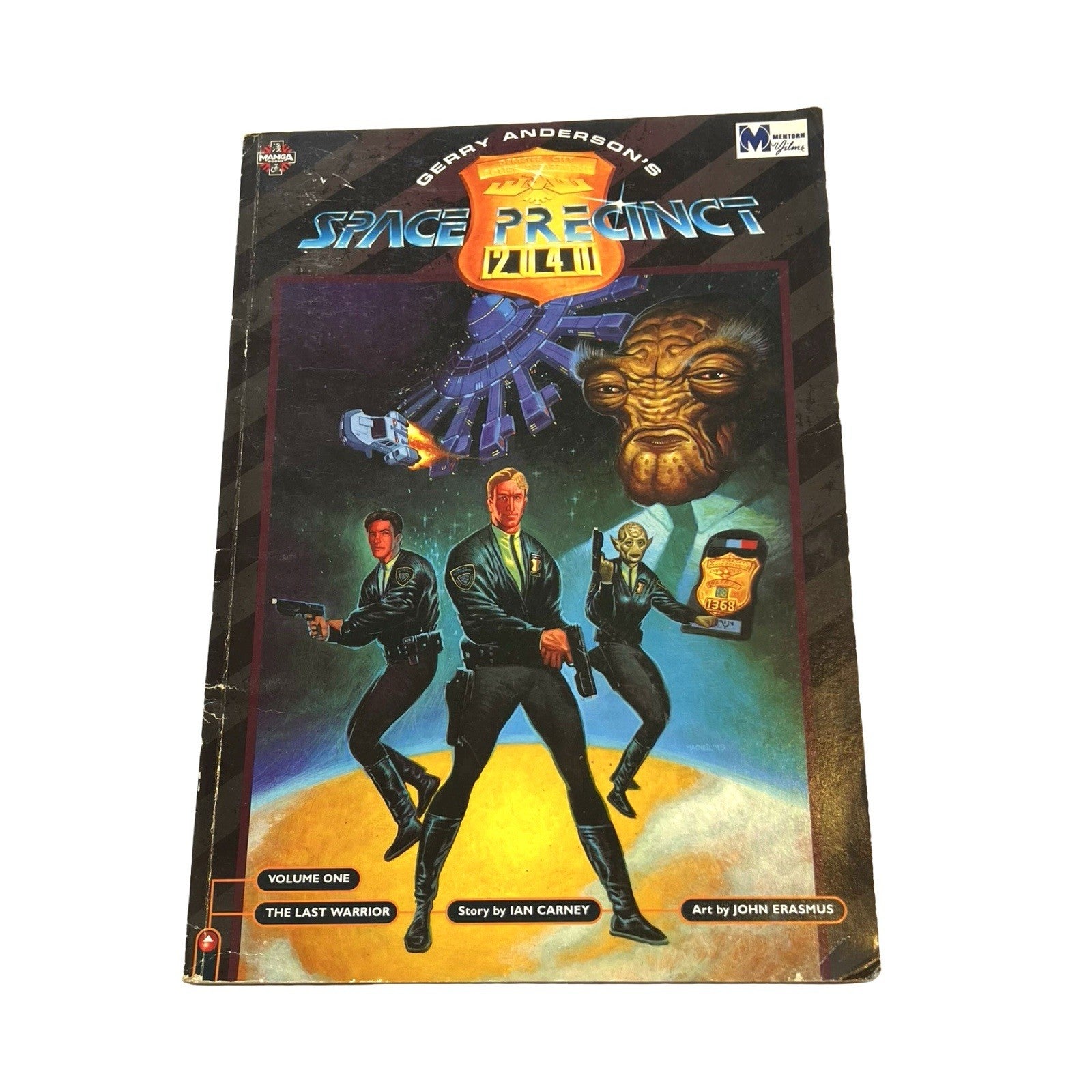 Gerry Anderson’s Space Precinct 2040 Volume One The Last Warrior Graphic Novel