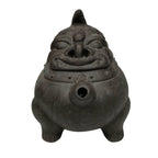 Vintage Yixing Zisha Fang Yuan Heini Foo Dog Teapot Square Circle Boxed
