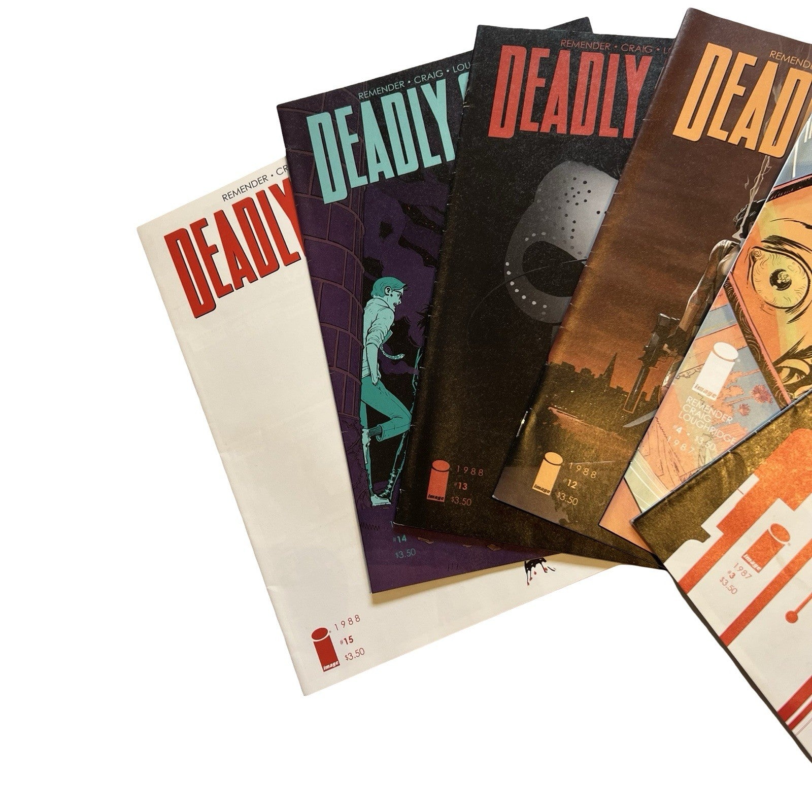 Deadly Class Comic Bundle 6x Image Comics #3 #4 #12 #13 #14 #15 Rick Remender