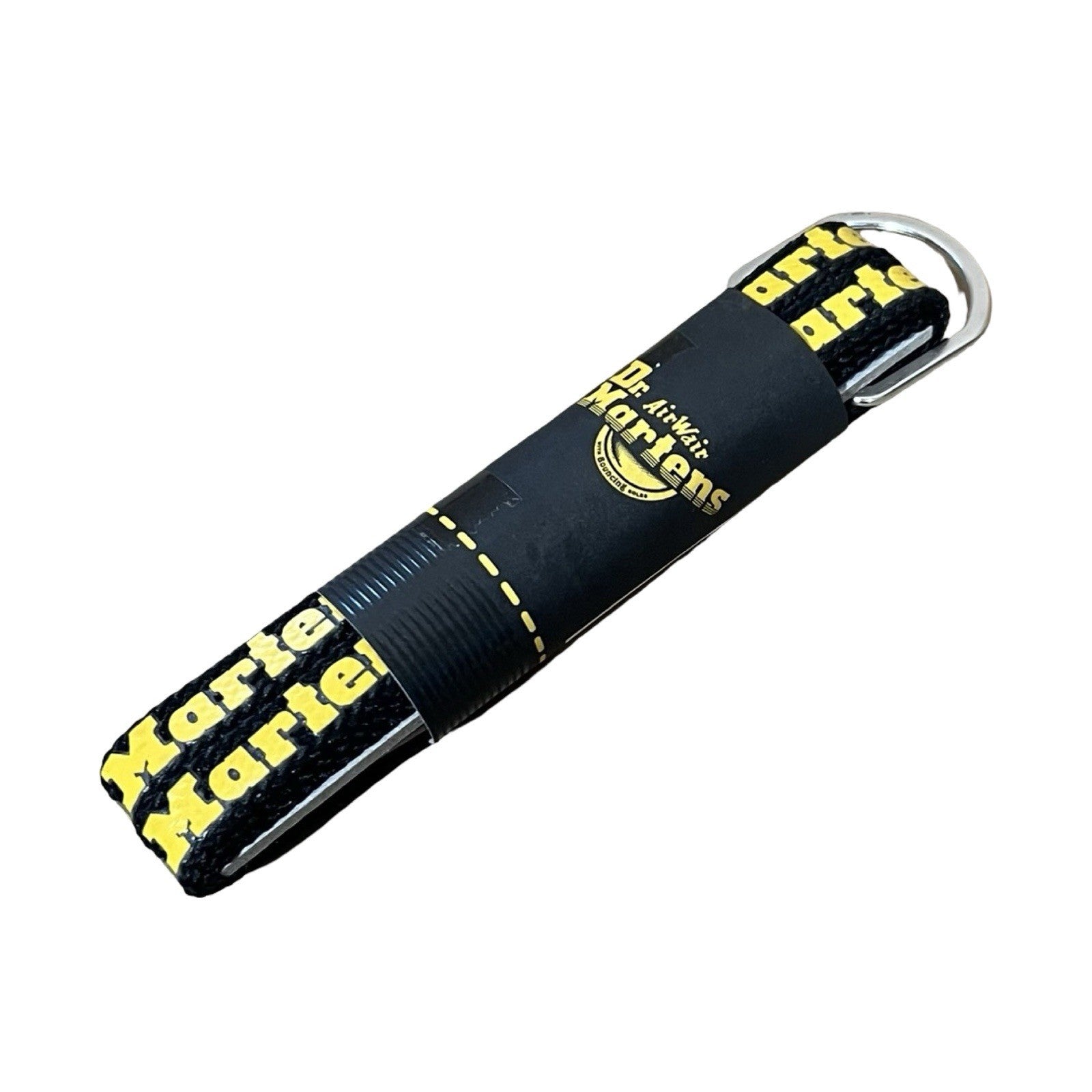 Dr Martens Laces 65cm Black Yellow Logo Shoe Boot Laces 3 Pairs New