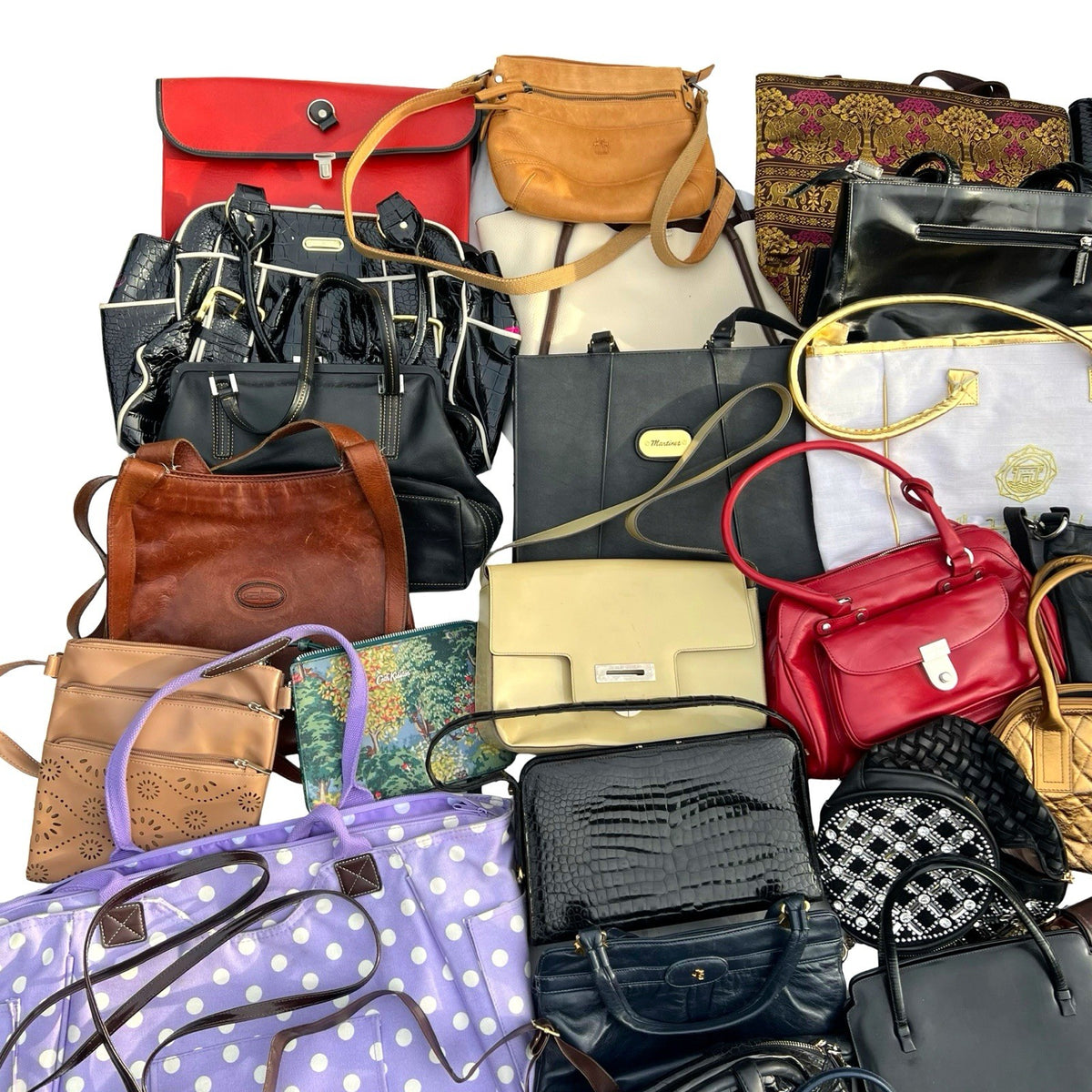 42x Ladies Handbags Job Lot Vintage Modern Mixed Bags Reseller Wholesale — photo 3