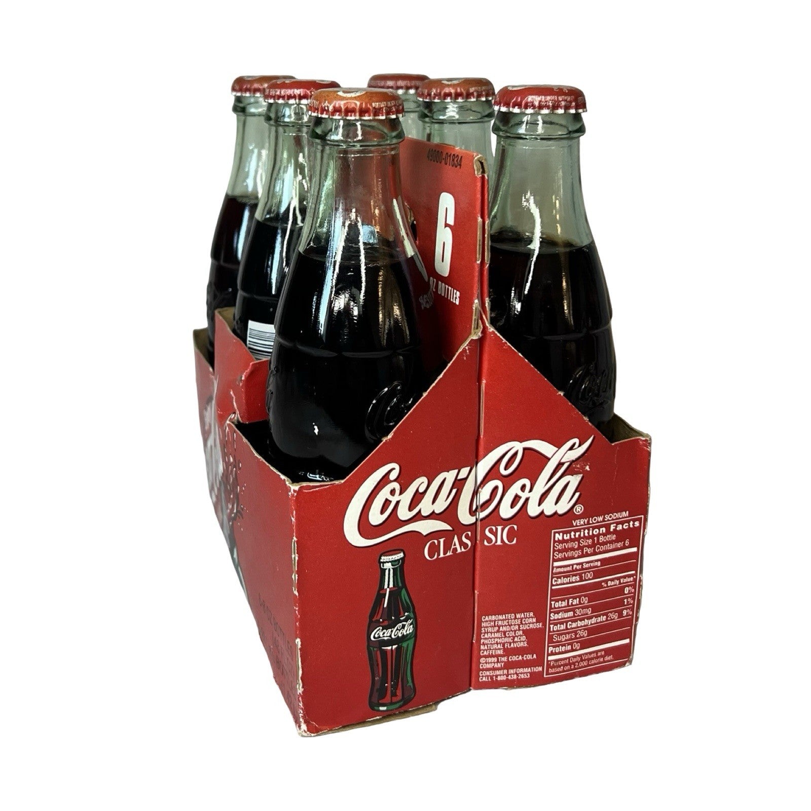 Vintage Coca-Cola City Souvenir Bottle 6 Pack Death Valley Hollywood Niagara