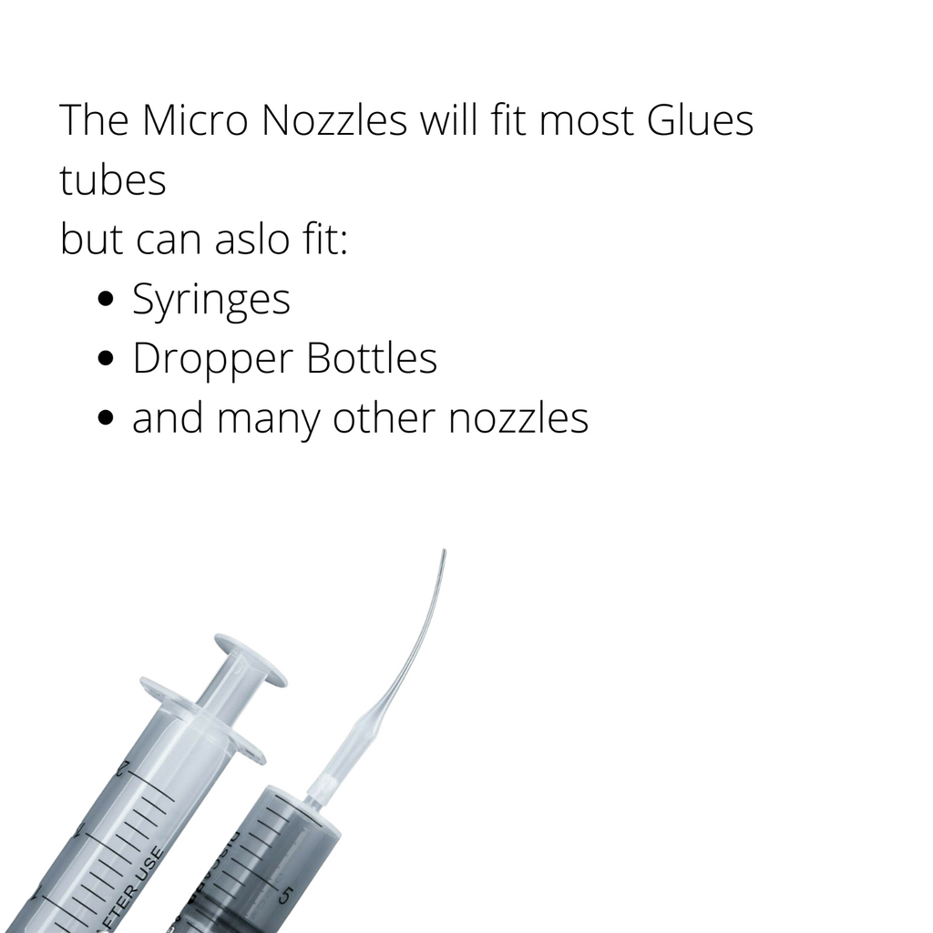 Super Glue Micro Nozzles Nozzle Tip Precision Adhesive Glue Dispenser Easy Tips