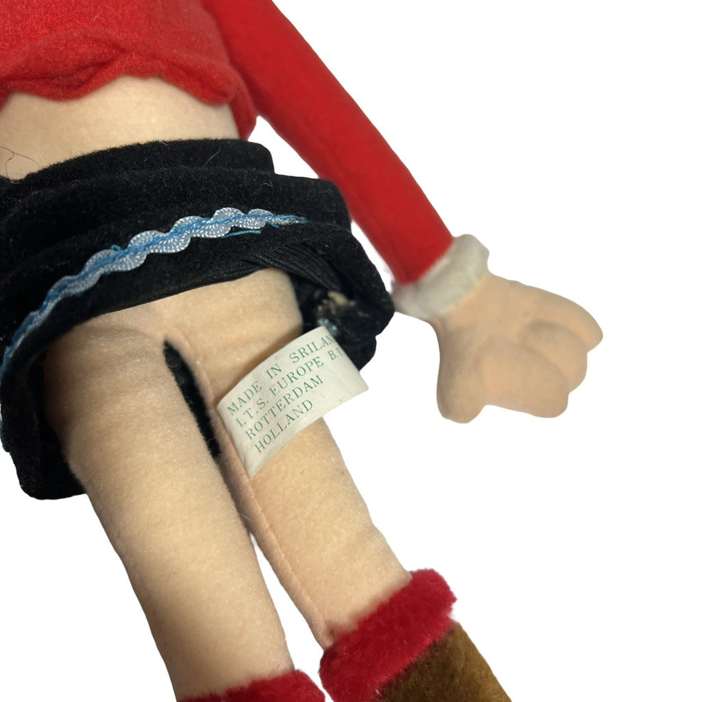 Vintage Olive Oyl Popeye Plush Soft Toy Doll Character Figure 1980s 1990s