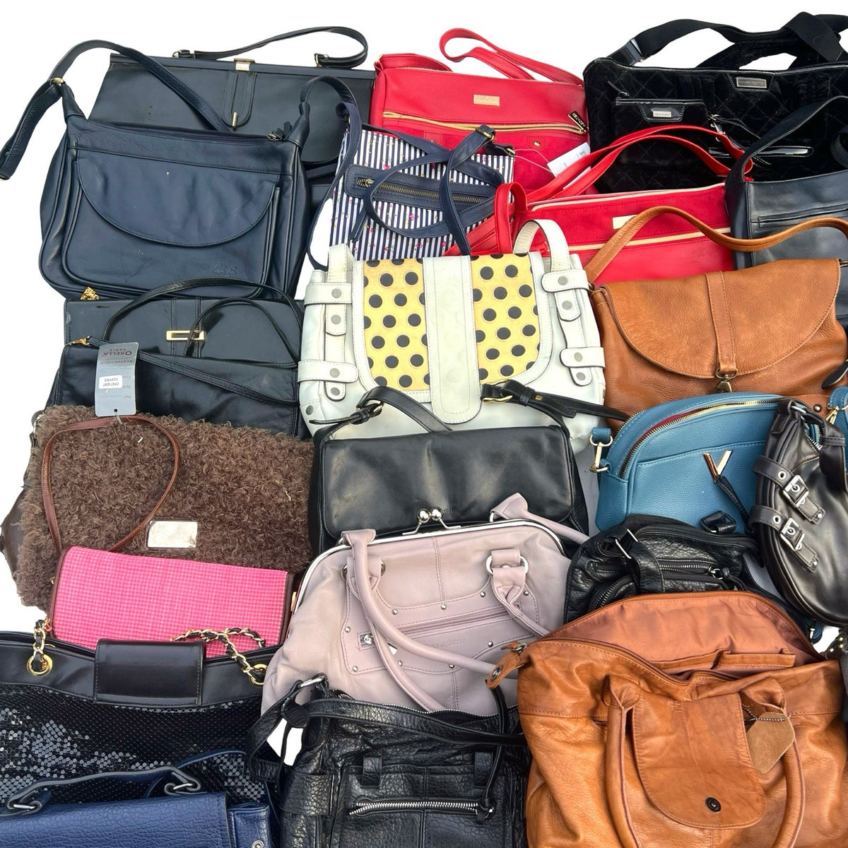 42x Ladies Handbags Job Lot Vintage Modern Mixed Bags Reseller Wholesale Bundle — photo 3
