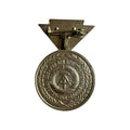 East German GDR Medal Schutz Arbeiter Bauern Macht Silver Pin DDR Stasi 1953. Vintage pre-owned item, actual item photographed by The Voyage Bird.