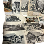 Antique Postcard Lot Egypt Jerusalem Bethlehem Madagascar Ethnographic Orient