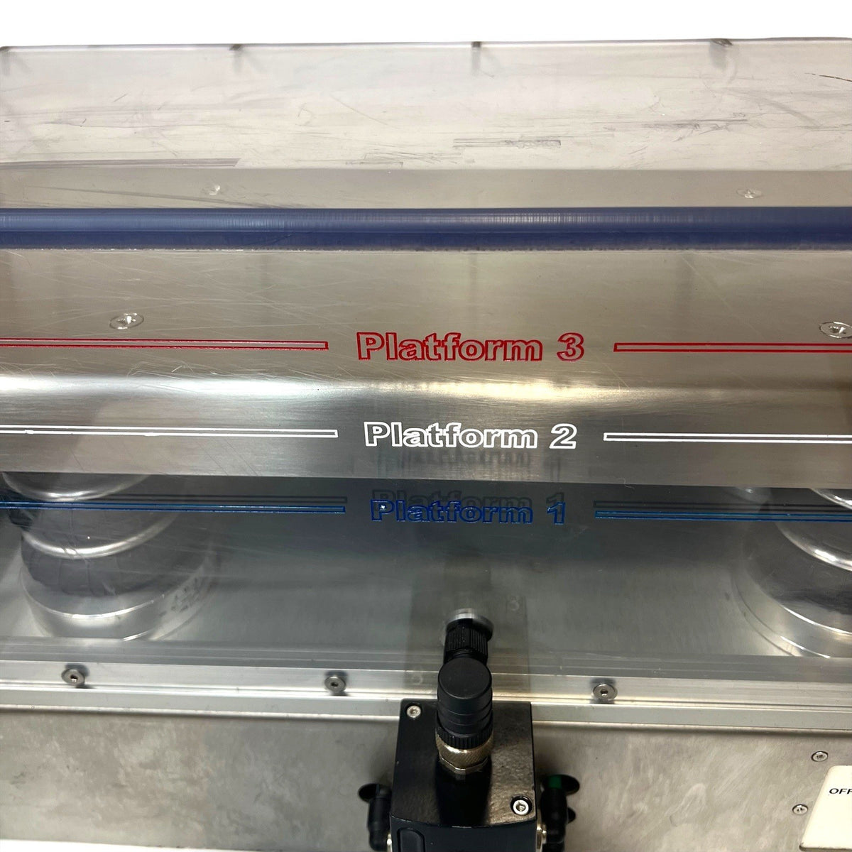 IMI Norgren Custom Bubble Leak Tester Pneumatic Acrylic Test Chamber Unit