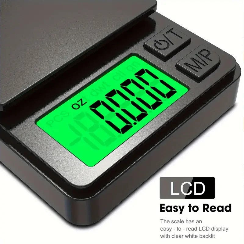 Digital Pocket Scale 1000g x 0.1g High Precision Jewellery Gold Silver Herbs