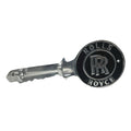 Rolls Royce Car Badge Emblem Novelty Key Shaped Wall Mount Coat Hook. Pre-owned collectable, actual item photographed by The Voyage Bird.