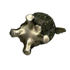 Vintage Japan Pewter Style Table Lighter Vase Pitcher Vine Detail 1960s 70