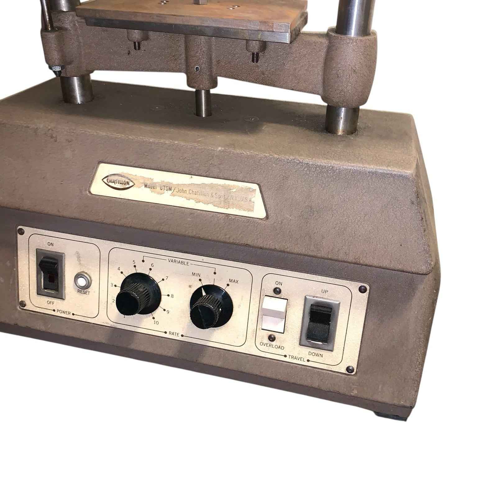 Chatillon UTSM Motorised Test Stand Tensile Compression Tester XLR Untested