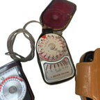 Vintage Sekonic Auto Lumi Weston Master II V Light Exposure Meters With Cases