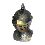Rare Vintage Knight Helmet Table Lighter Armour Head Japan Metal Tobacciana