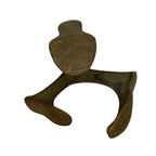 Antique Cast Iron Cobblers Anvils Three Foot Shoe Maker Tools Rustic Decor Pair