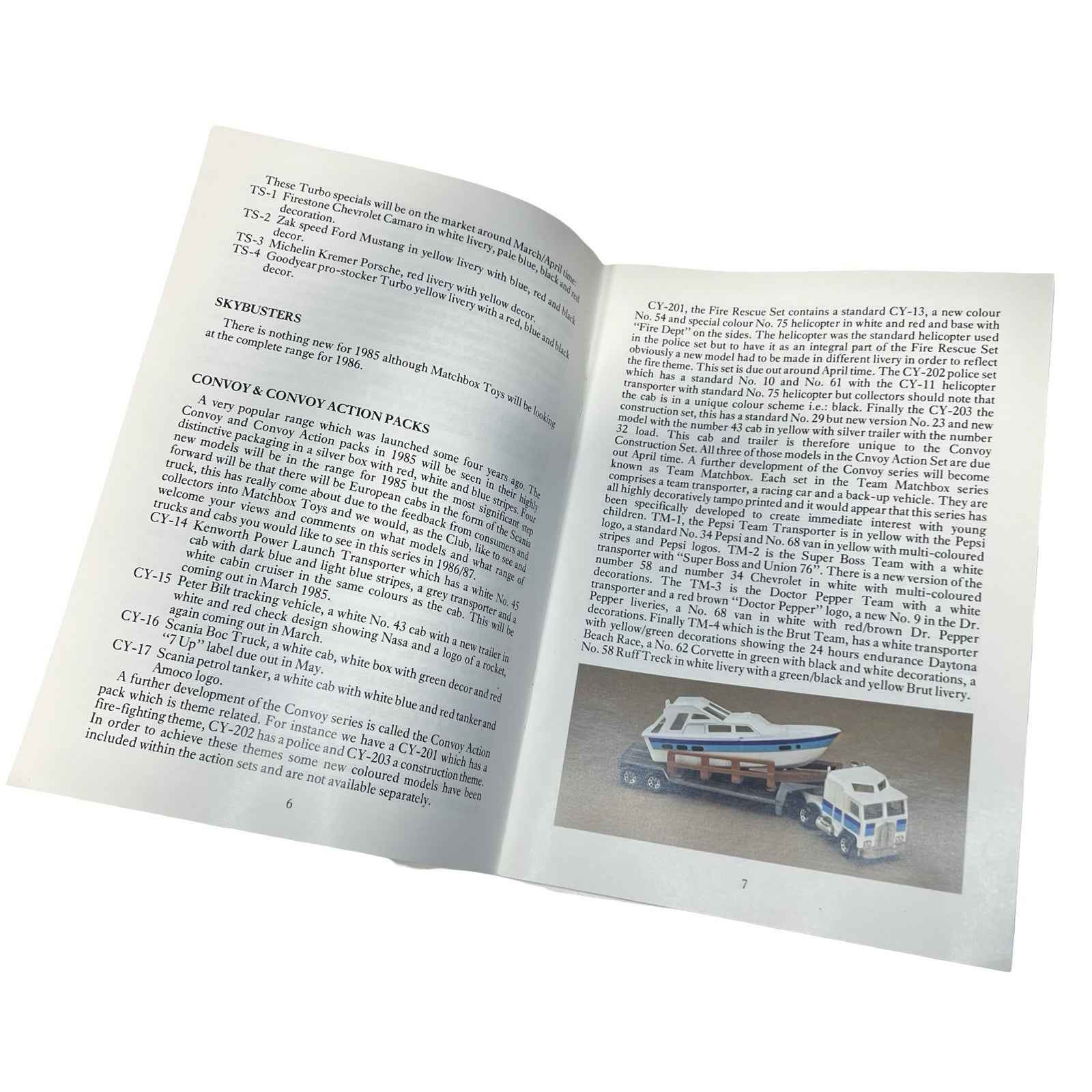 Matchbox International Collectors Association Magazines Vol 1-5 + Images