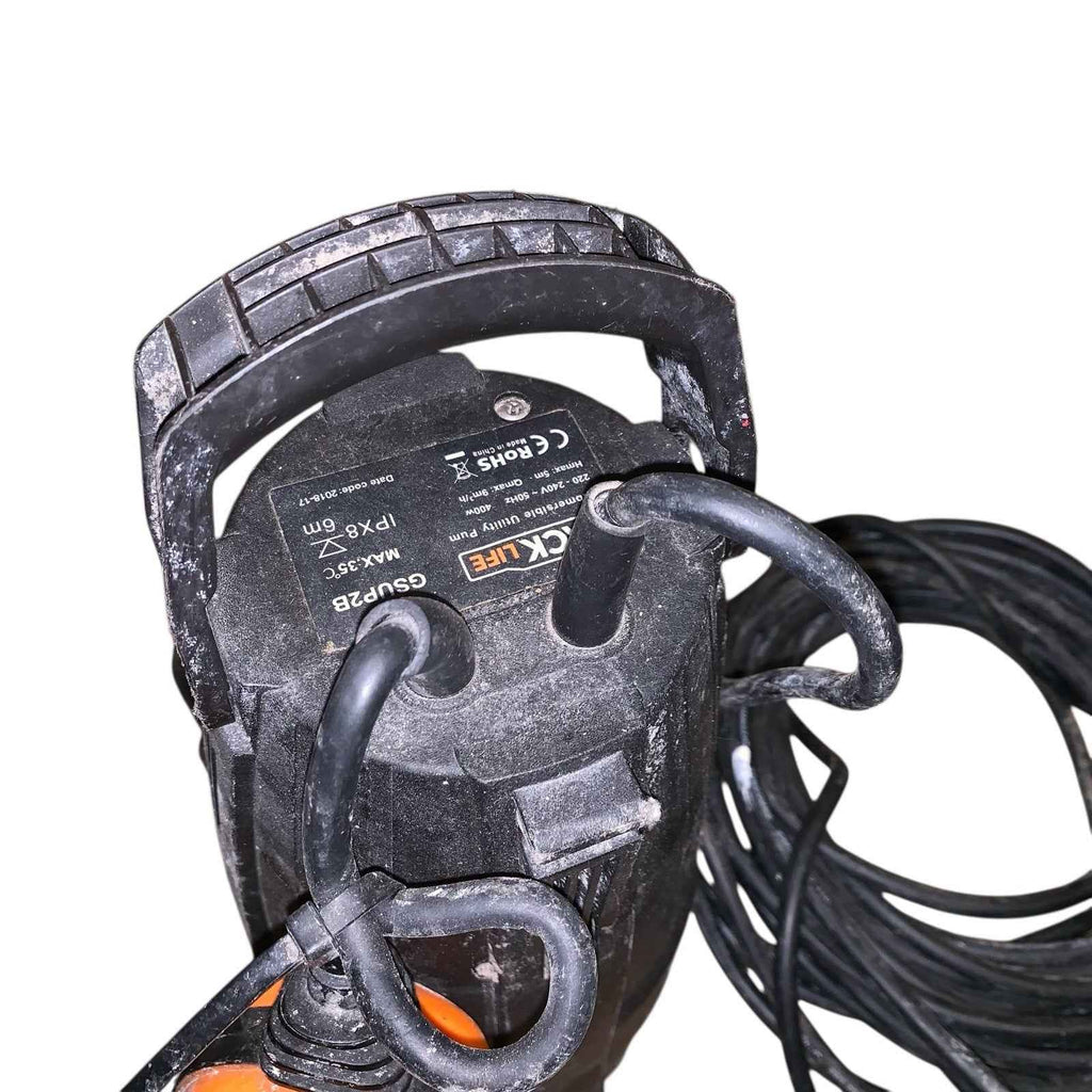 Tacklife GSUP2B 400W Corded Submersible Water Pump with Float