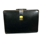 Vintage Papworth Leather Luggage Lawyers Doctors Attache Briefcase Brown Case