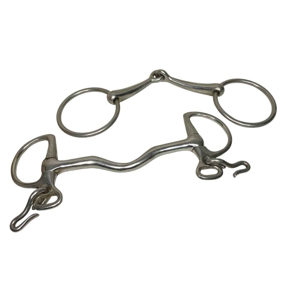 14x Mixed Horse Bits Job Lot Pelham Gag Mullen Snaffle Swelham Bundle Good Cond