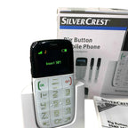 Silvercrest Big Button Mobile Phone SSMT 1000 A1 - Boxed