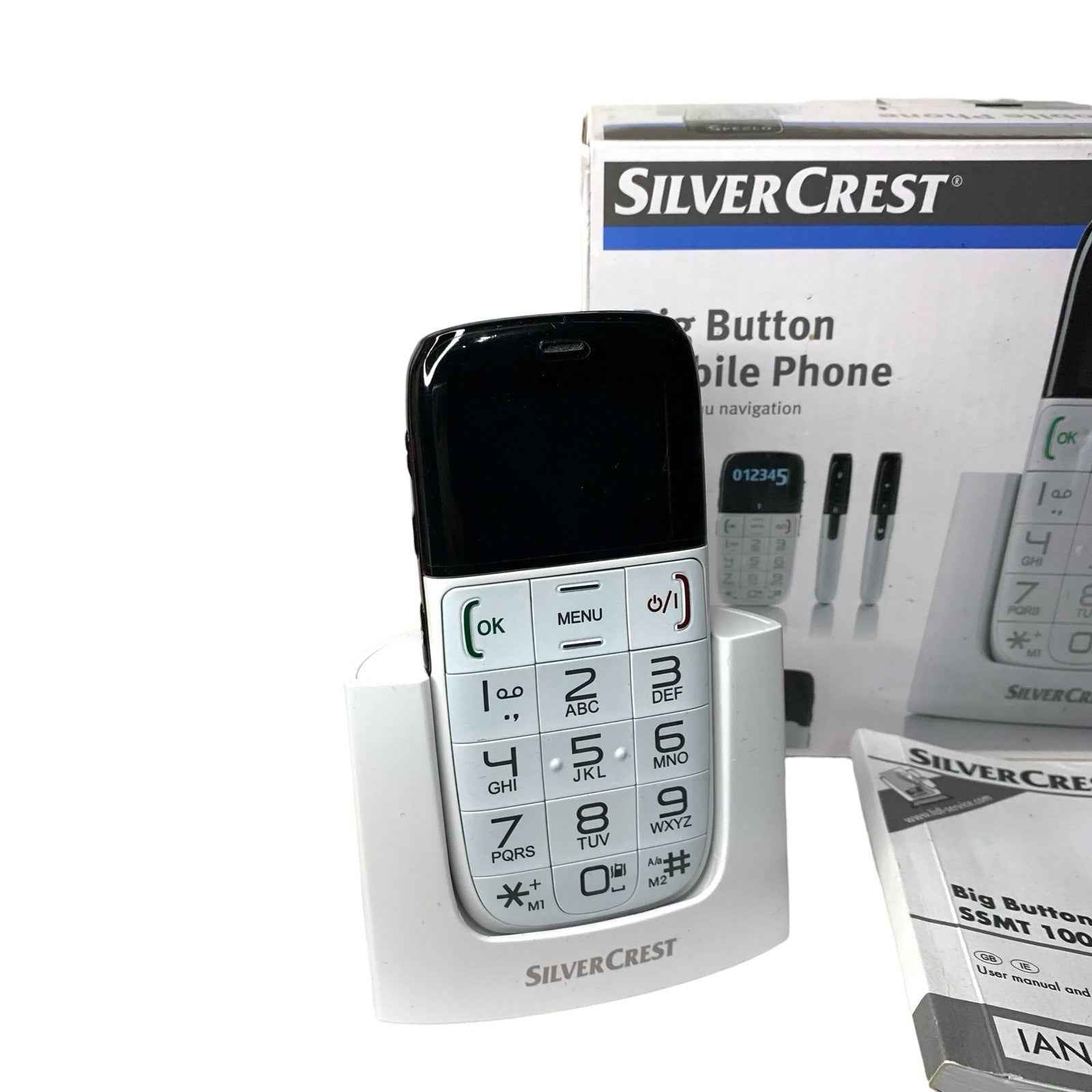 Silvercrest Big Button Mobile Phone SSMT 1000 A1 - Boxed