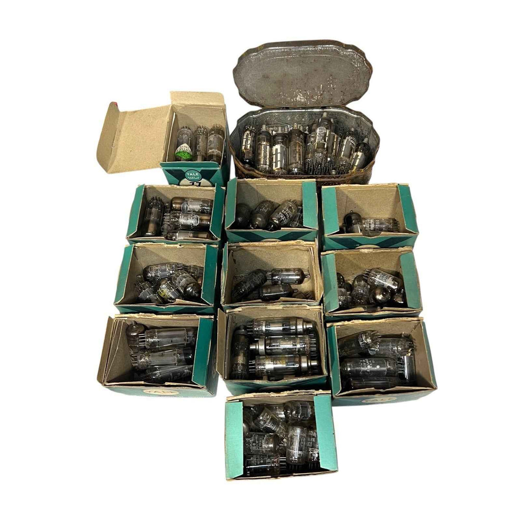 Bundle 129 x Valve Tubes - Mullard Mazda 30C 30P12 PL82 EF184 PCL83 PCC89 PL81