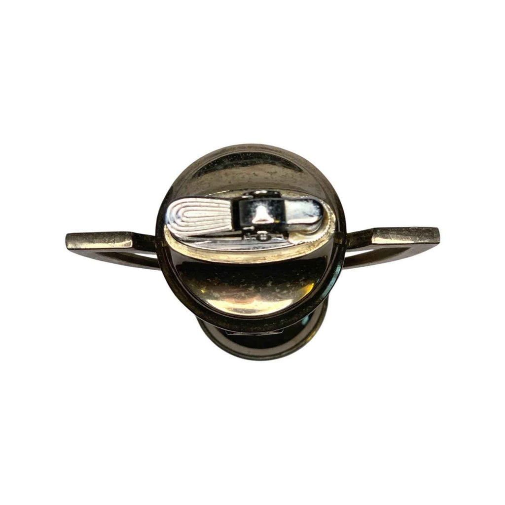 Vintage Silver Plated Trophy Cup Table Lighter Twin Handles Barware Decor