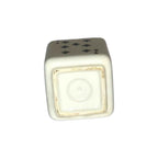 1960s Poker Playing Cards Ceramic Cube Table Lighter Mid Century Modern