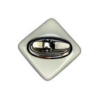 1960s Poker Playing Cards Ceramic Cube Table Lighter Mid Century Modern