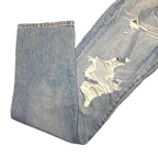 Abercrombie & Fitch Distressed Ripped Jeans Size W28 x L30 Light Blue Jeans by TheVoyageBird