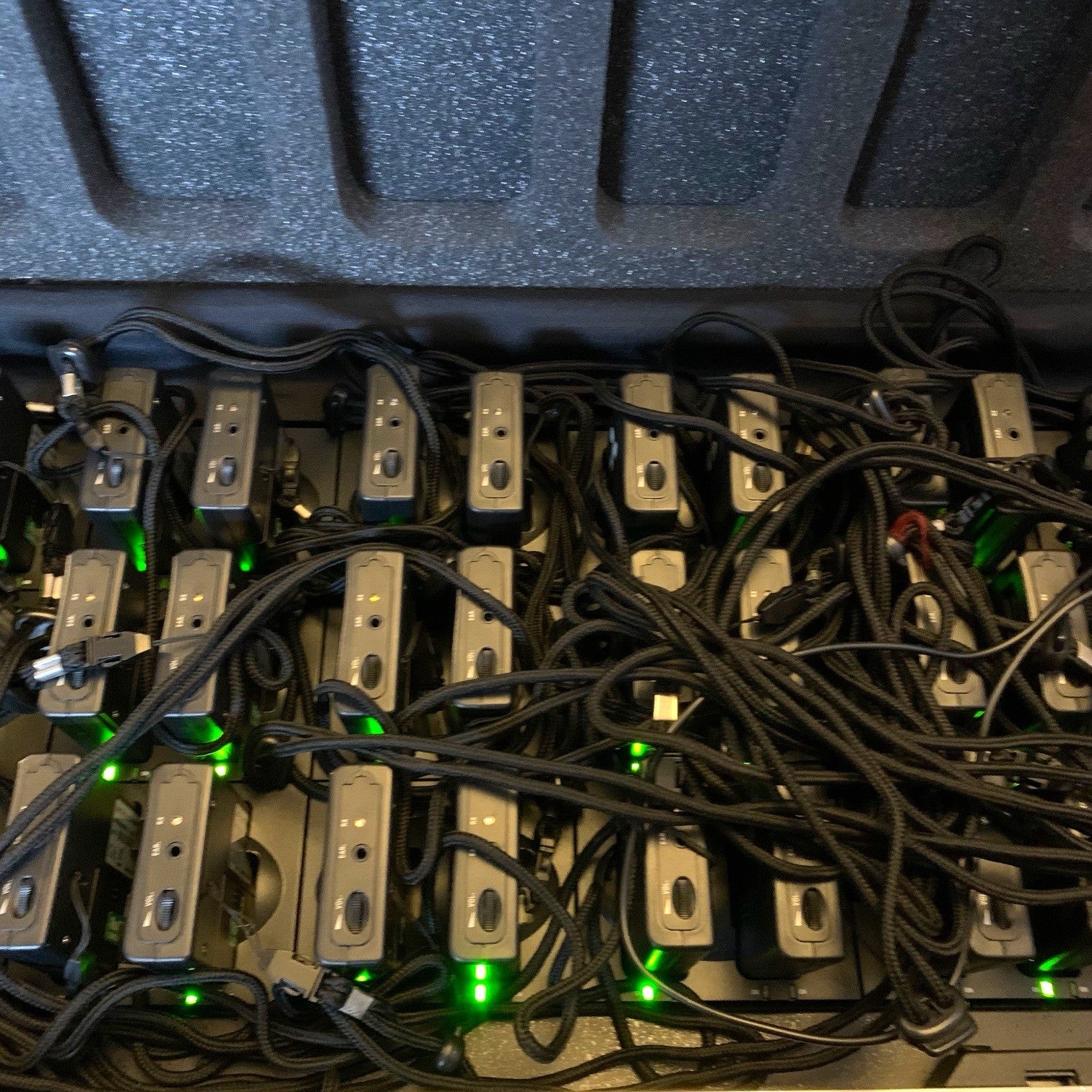 Acoustiguide Wireless Tour Guide System 1 Transmitter 35 Receivers HDC-736 Case Other Pro Audio Equipment by TheVoyageBird