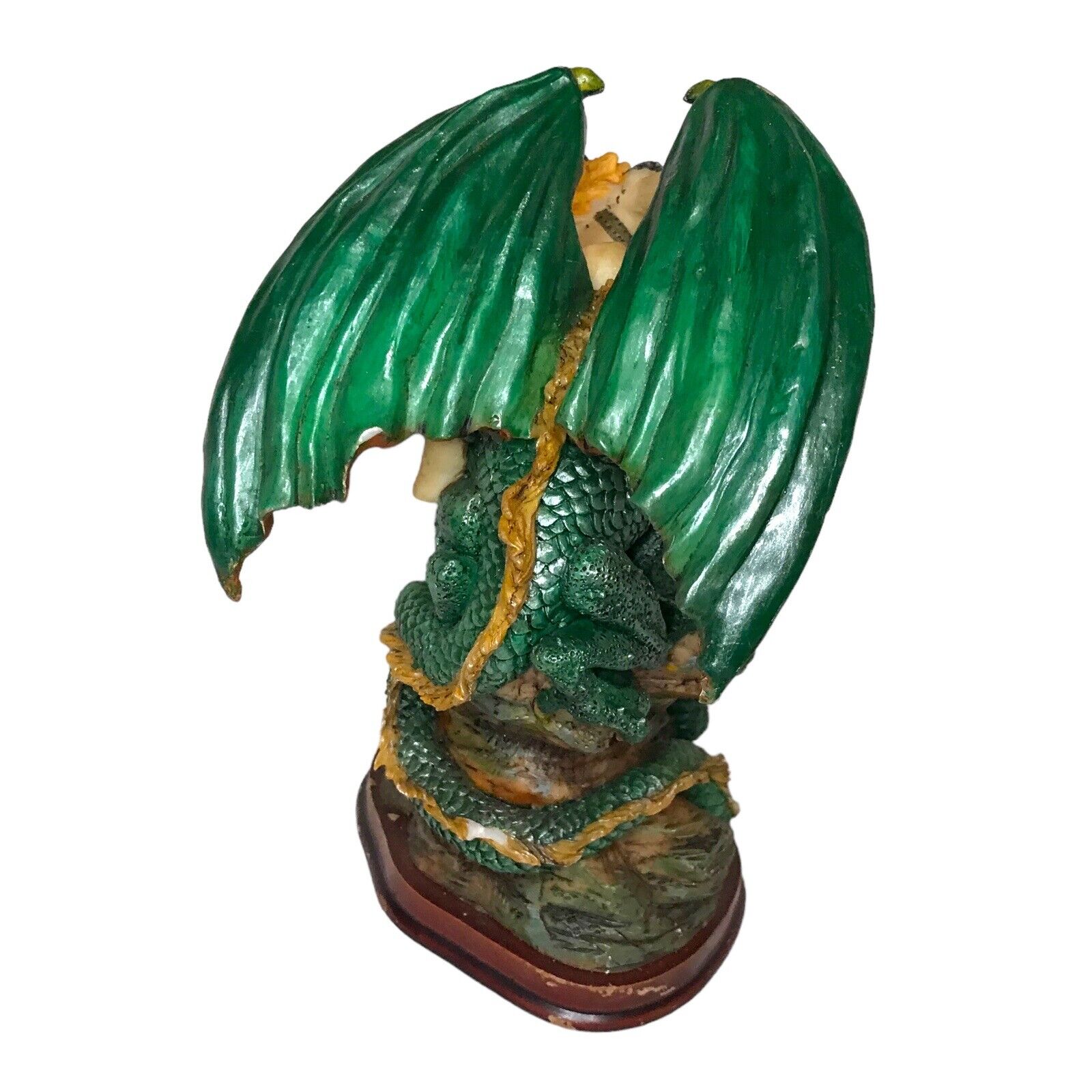 Amazonian Warrior Sitting on Green Dragon Mythical Fantasy Woman Dragon Rider Dragons by TheVoyageBird