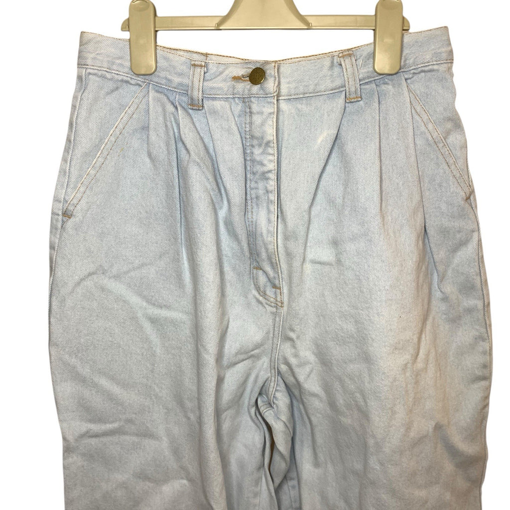 Americano Light Blue Straight Mom Jeans – Size UK 14 – Cotton Blend – VGC Jeans by TheVoyageBird