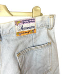 Americano Light Blue Straight Mom Jeans – Size UK 14 – Cotton Blend – VGC Jeans by TheVoyageBird