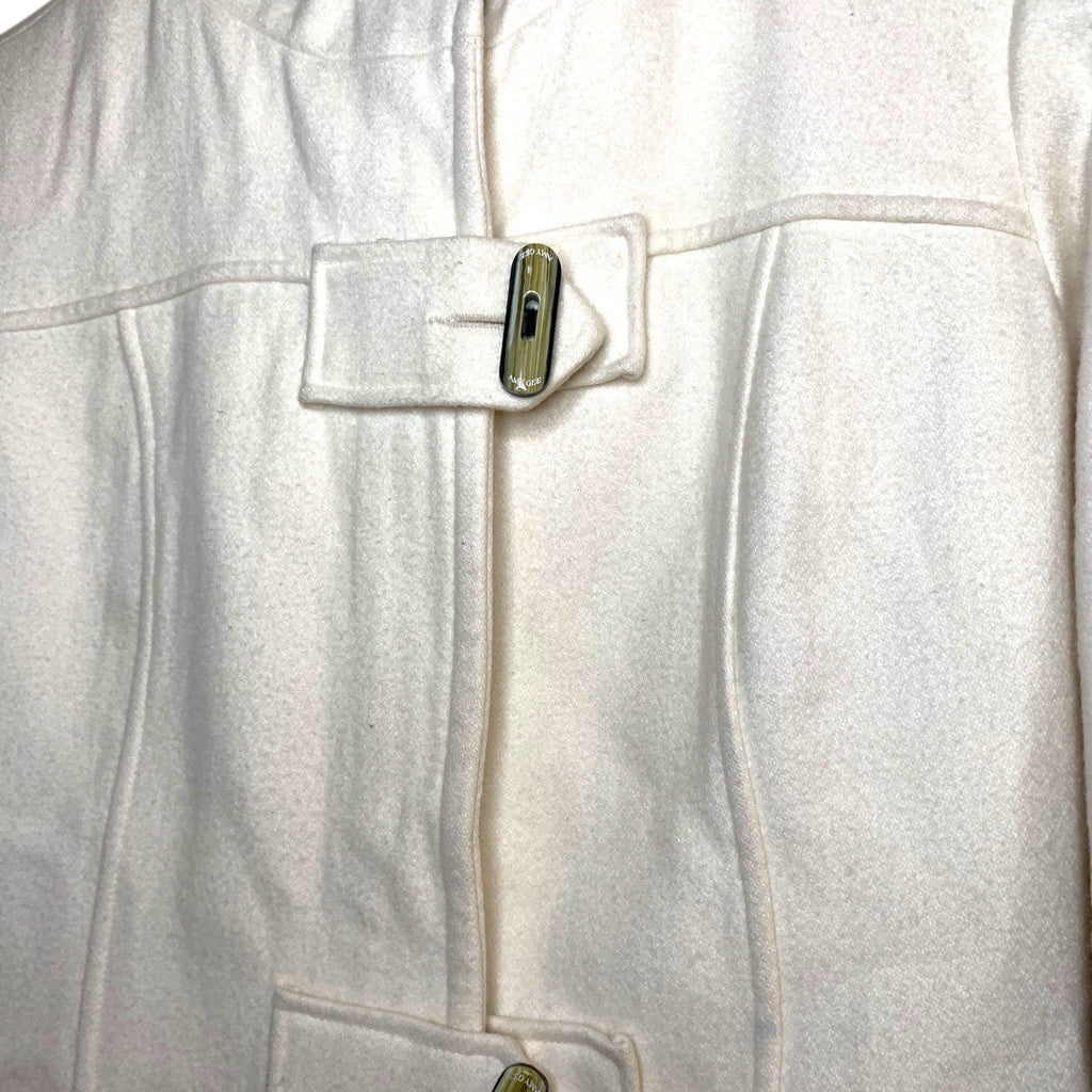 Amy Gee White Beige Duffel Coat Size EU 42 UK 14 Coats, Jackets & Waistcoats by TheVoyageBird