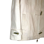 Amy Gee White Beige Duffel Coat Size EU 42 UK 14 Coats, Jackets & Waistcoats by TheVoyageBird
