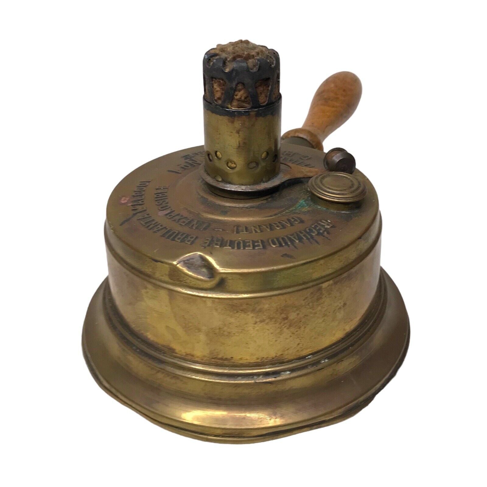 Antique Brass Oil Burner Stove L'Hirondelle No.1 C.H. Depose French Other Brass by TheVoyageBird