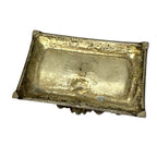 Antique Silver Plated Sunflower Stamp Case – 9x6cm Trinket Jewellery Box VGC Boxes by TheVoyageBird