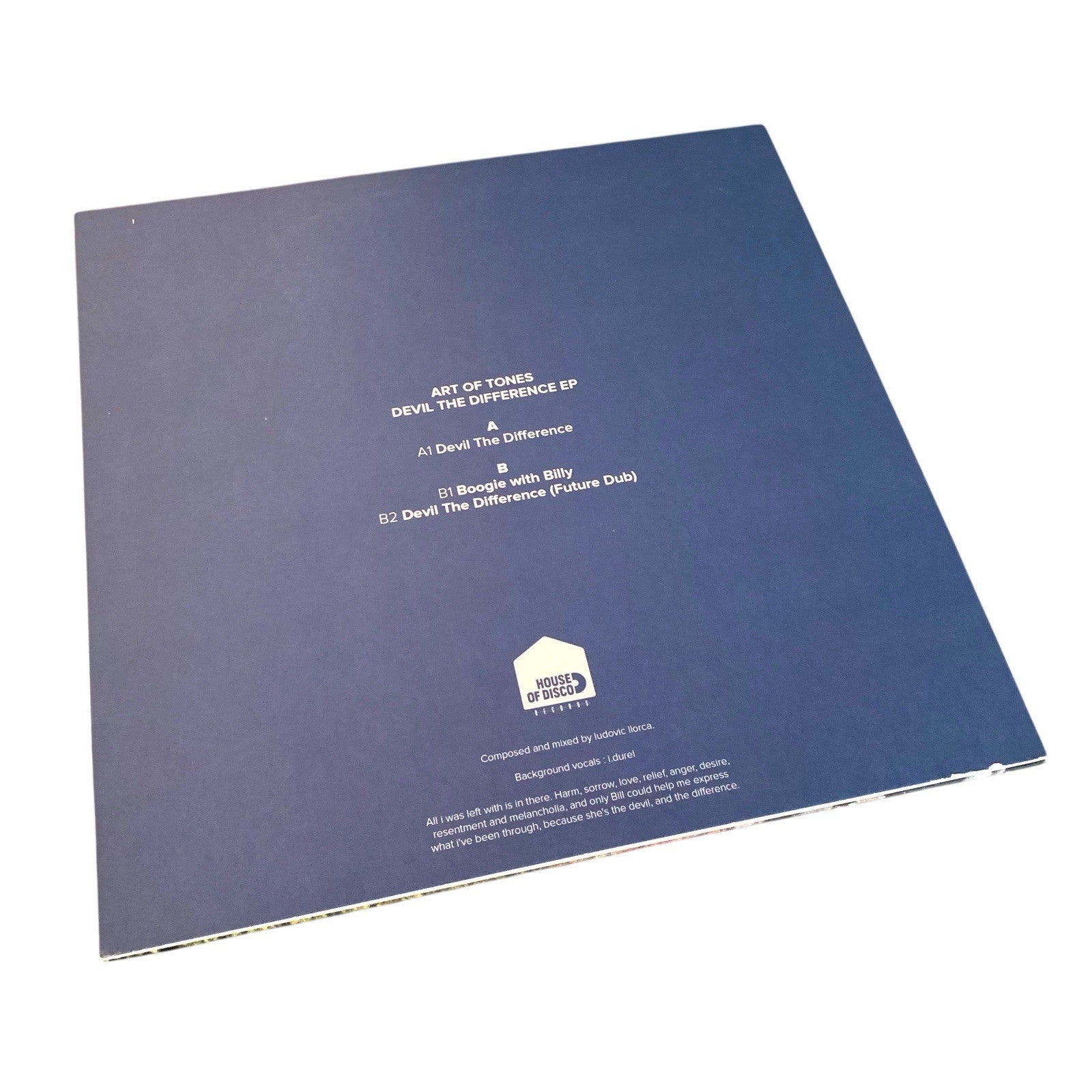 Art Of Tones – Devil The Difference EP 12" Vinyl Record Promo Deep House Disco Records by TheVoyageBird