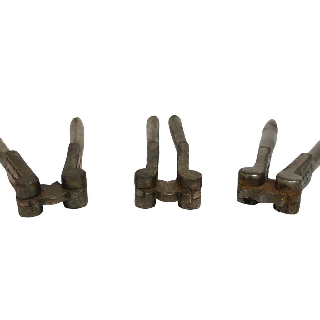 Bundle of 3 Antique Shel Pine Nuts Hazelnuts Walnuts Nutcracker - Reversible Nutcrackers by TheVoyageBird