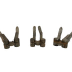 Bundle of 3 Antique Shel Pine Nuts Hazelnuts Walnuts Nutcracker - Reversible Nutcrackers by TheVoyageBird