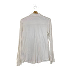 Carhartt Beige Long Sleeve Polo Shirt Size M - Cotton Unisex Workwear Top UK Casual Shirts & Tops by TheVoyageBird