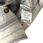 Carhartt Men's Shirt L Grey Striped Short Sleeve Button Up Relaxed Fit Workwear Casual Shirts & Tops by TheVoyageBird