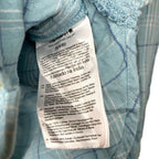 Carhartt Unisex Shirt S Light Blue Plaid Button Up Long Sleeve Workwear Casual Casual Shirts & Tops by TheVoyageBird