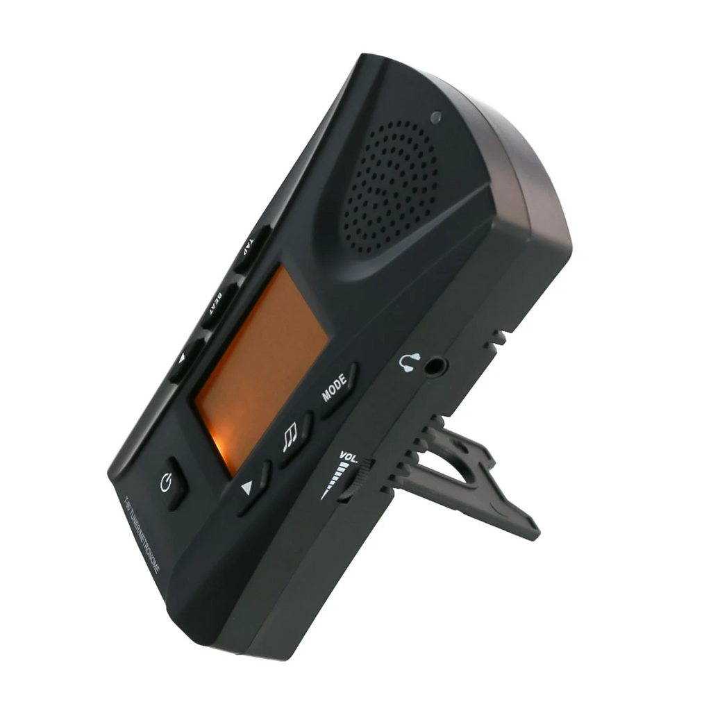 Chromatic Instrument Tuner Desktop Work Station w/ Metronome, Trainer, and Climate Monitor - Thermometer, Hydrometer – All-in-One Tool Tuners by TheVoyageBird