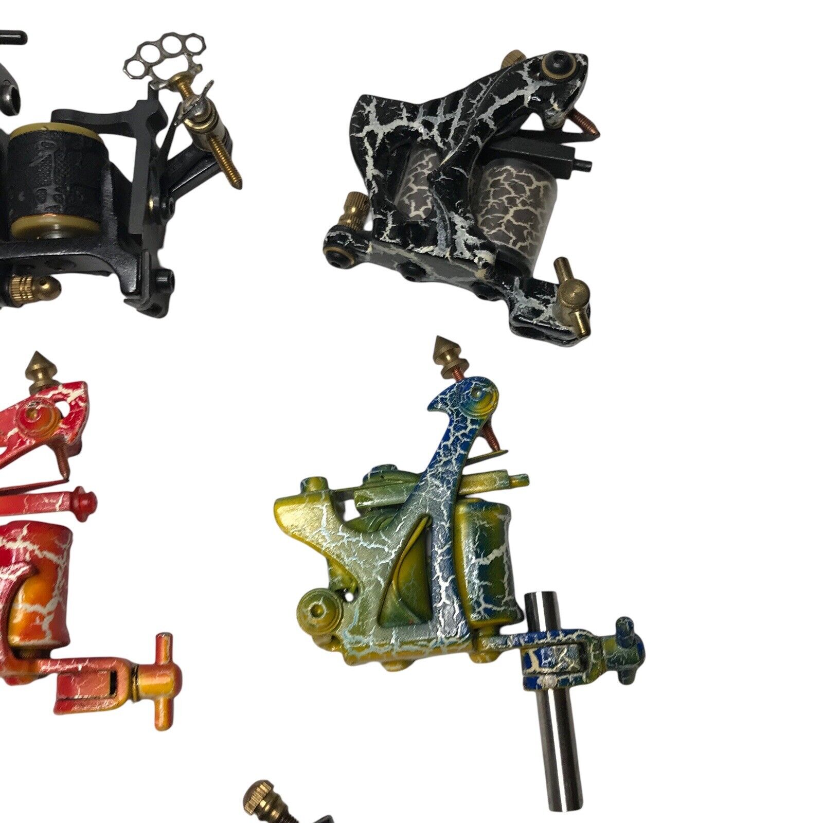 Coil Tattoo Machine Guns Liner Shader x8 Bundle Joblot Colourful Tattoo Machines by TheVoyageBird