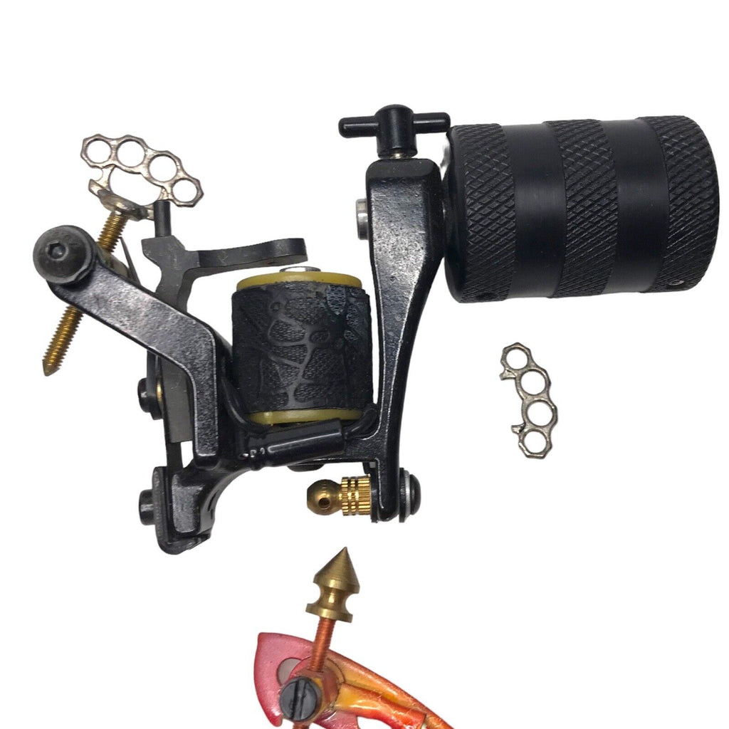Coil Tattoo Machine Guns Liner Shader x8 Bundle Joblot Colourful Tattoo Machines by TheVoyageBird