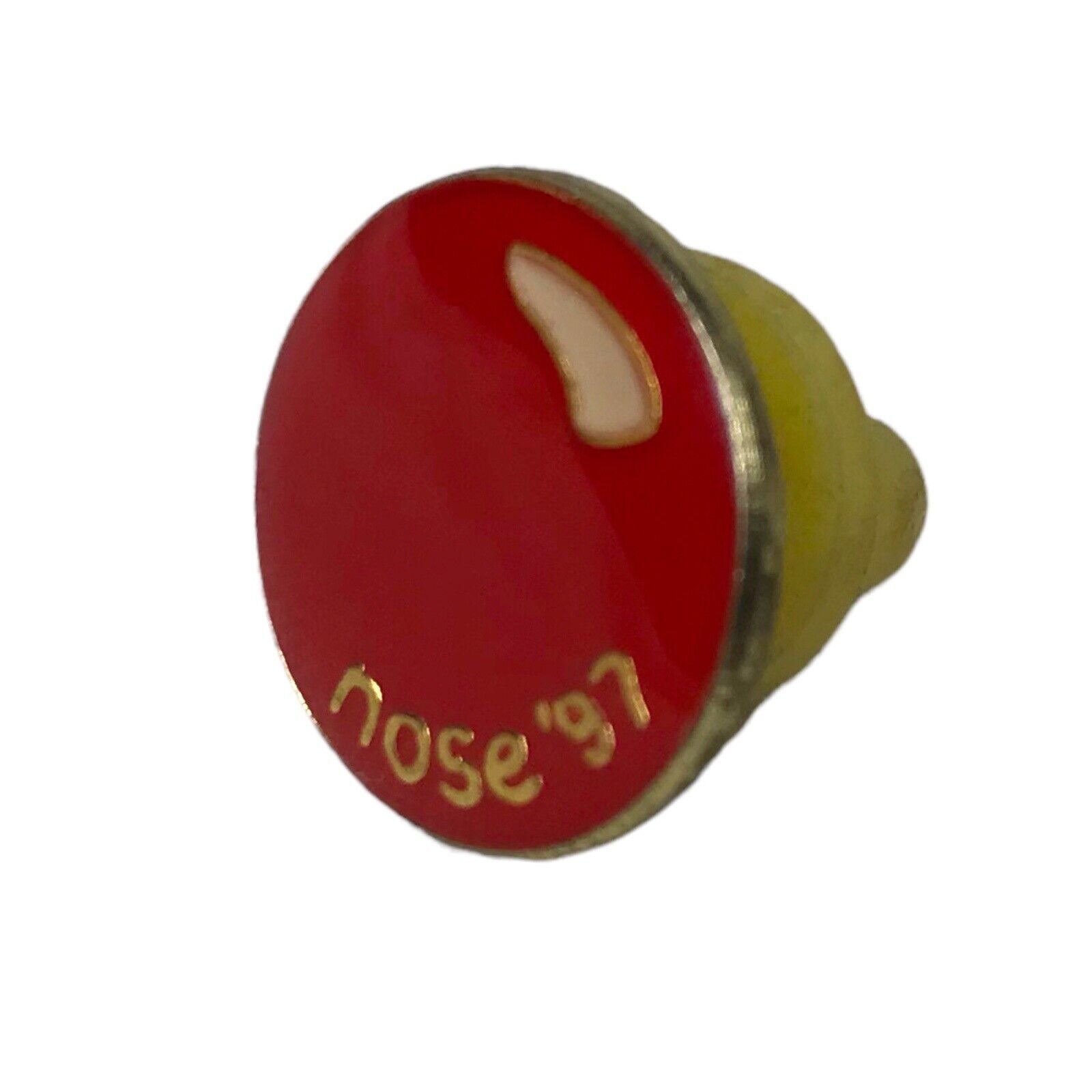 Comic Relief Red Nose Day 1997 Pin Badge Charity Charities Collectable Vintage Charity Badges by TheVoyageBird